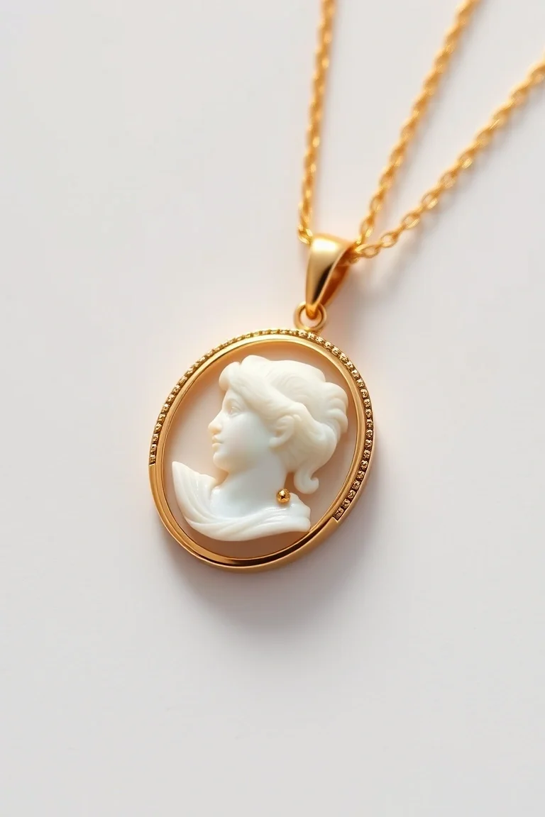 Cameos: Pendants: Shell