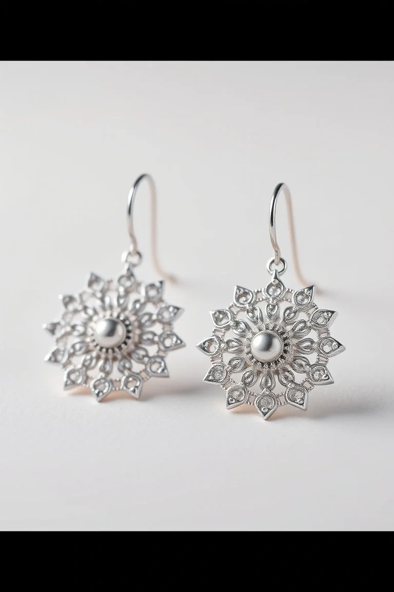 Earrings: Filigree