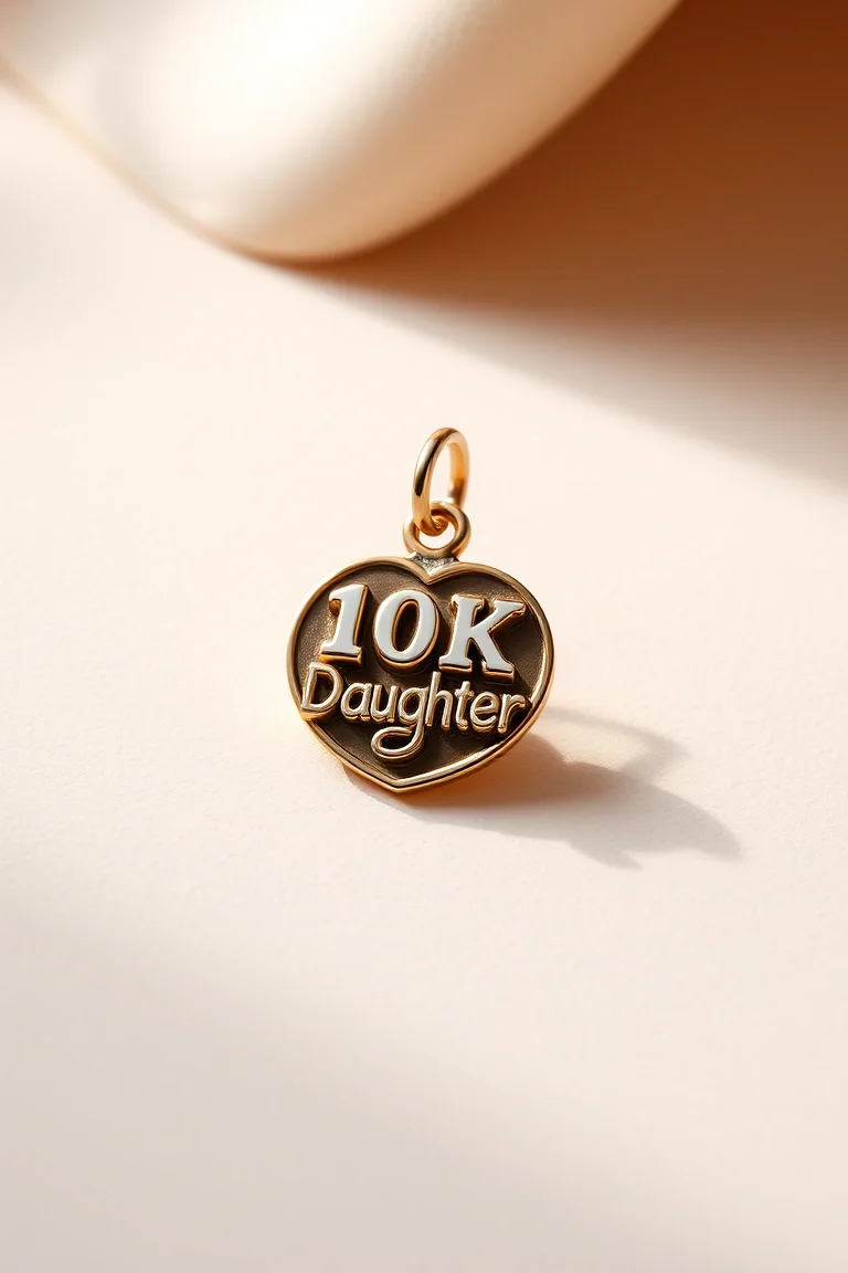 10K Daughter Charm
