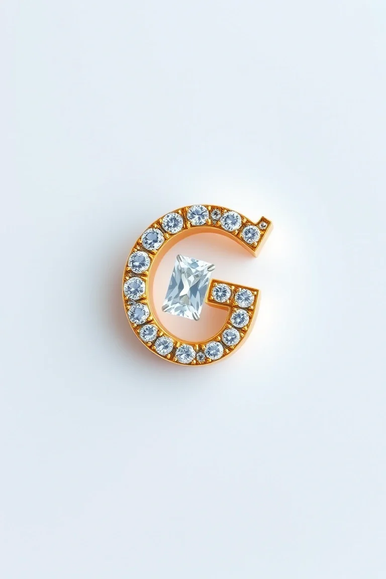 10K Diamond Cut Tweety Initial G