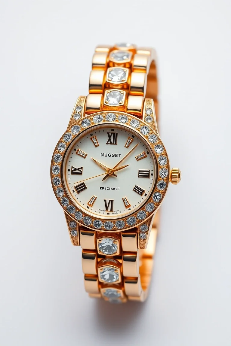 10K Nugget Watch 7 In.