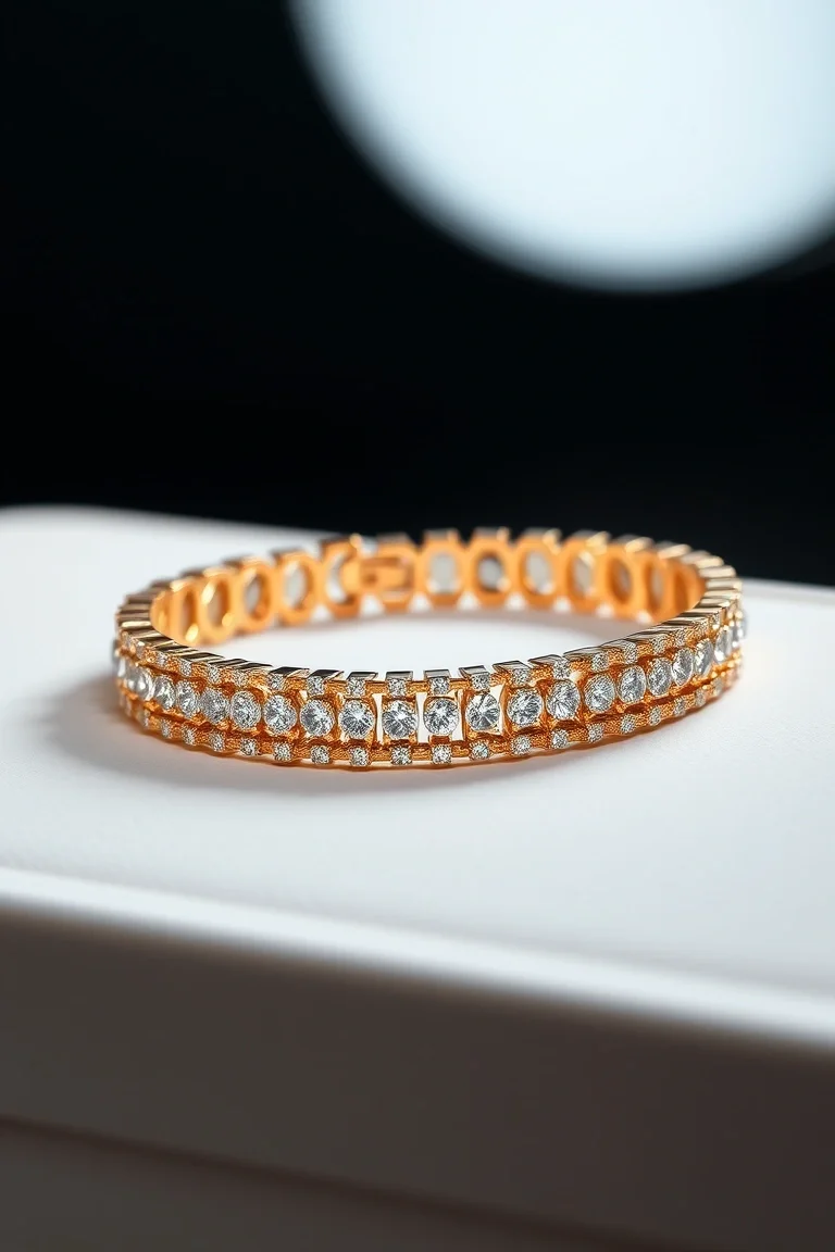 10K Polished Bracelet 7 In.