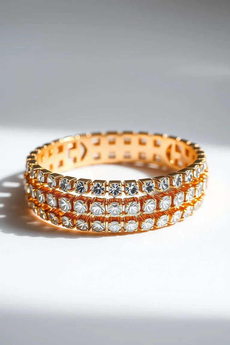 10K Polished Bracelet 7 In.