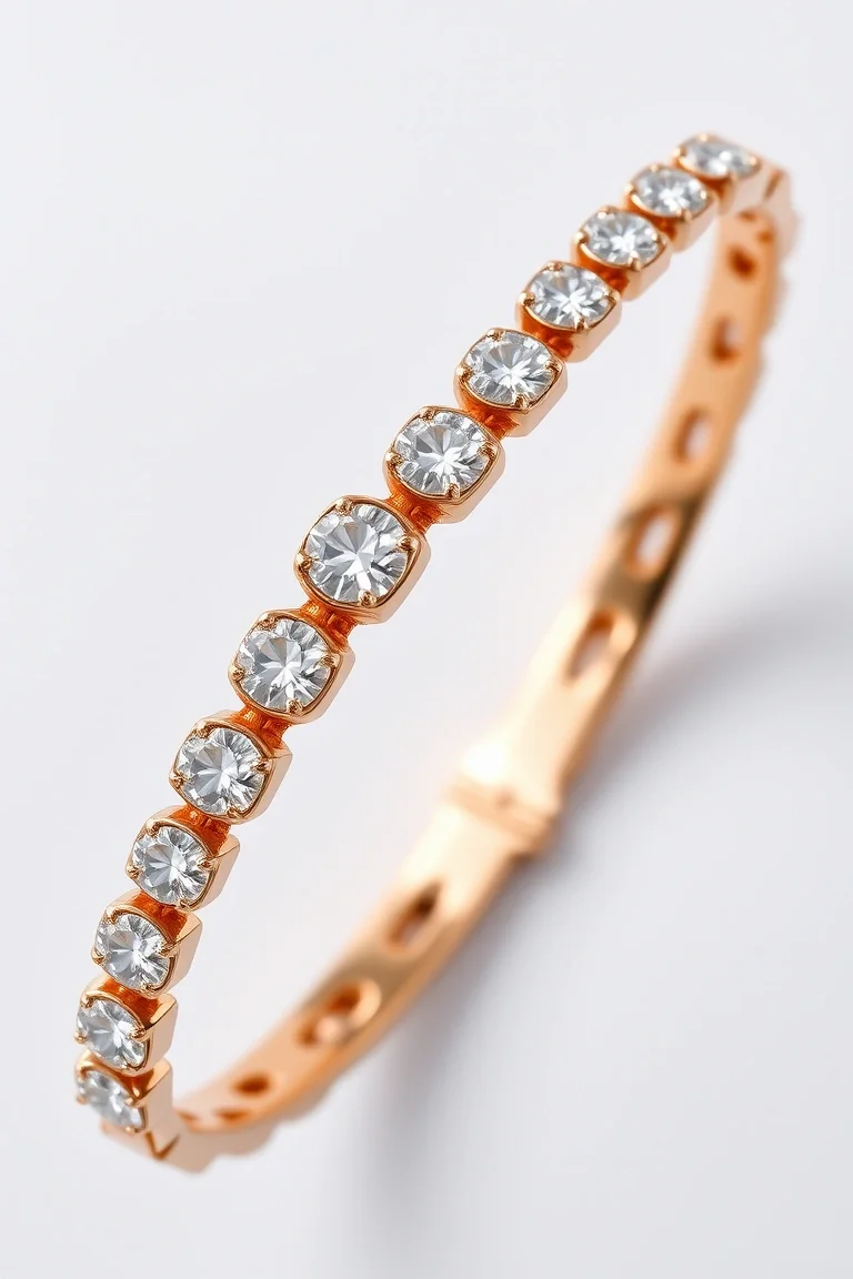 10K Polished Bracelet 7 In.