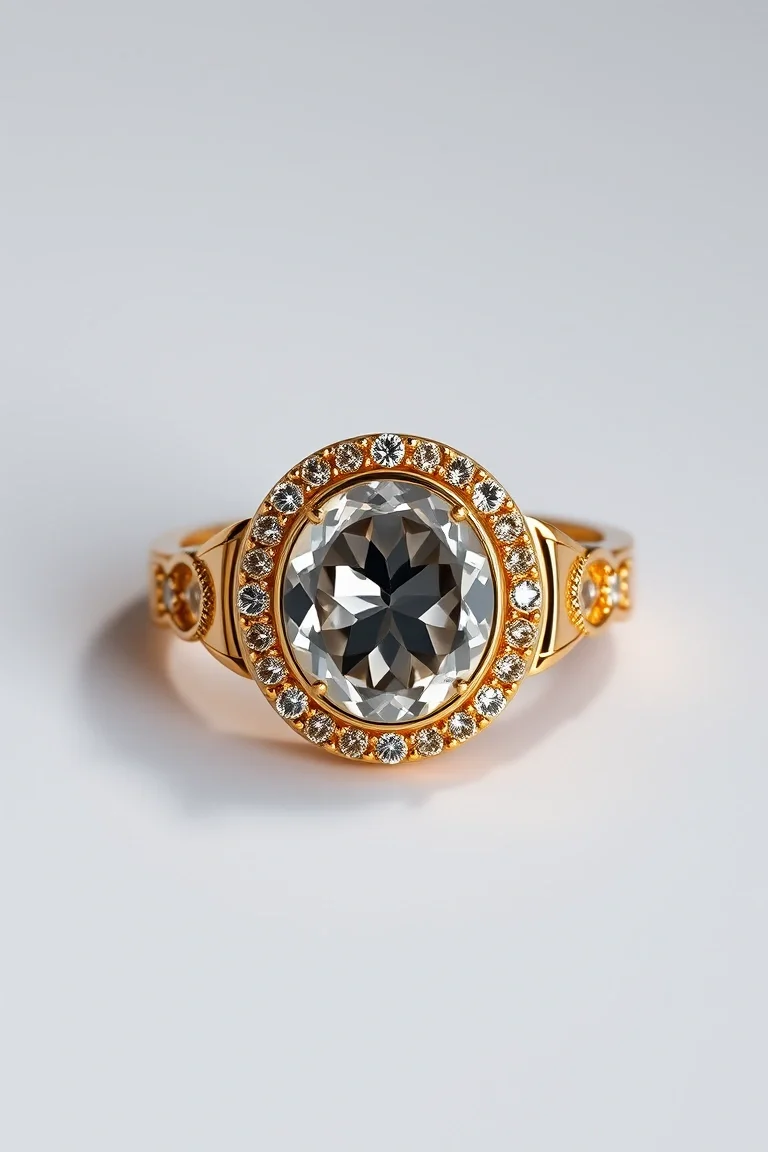 10K Polished Cowboys Oval