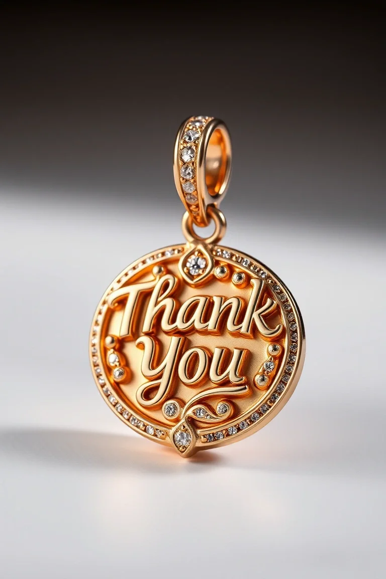 10K Thank You Charm