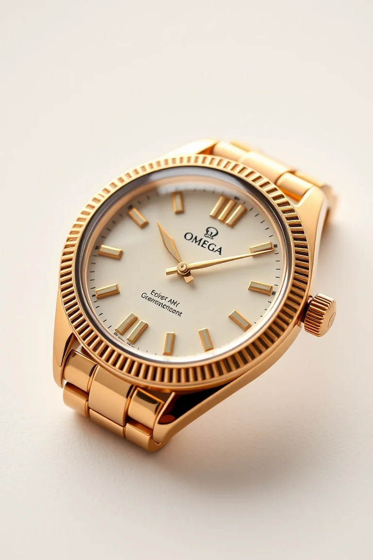 14K 10mm Domed Omega 18in.