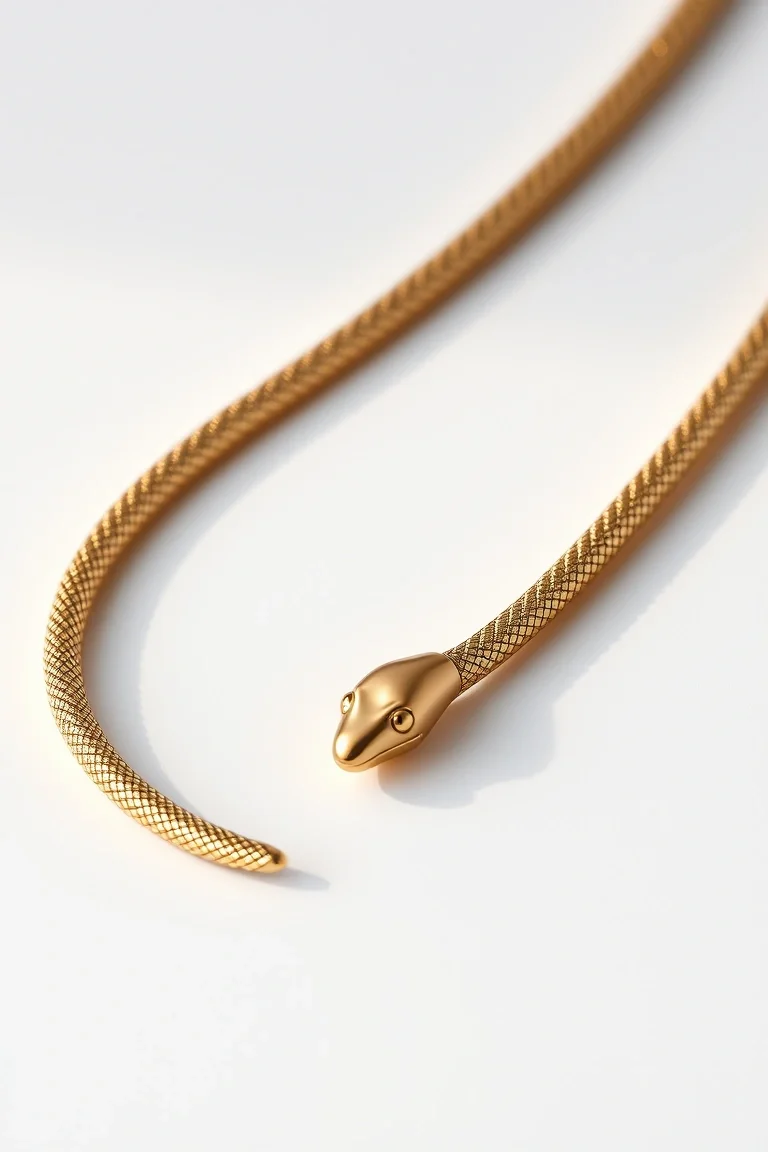 14K 1.2mm Snake Chain 7 In.