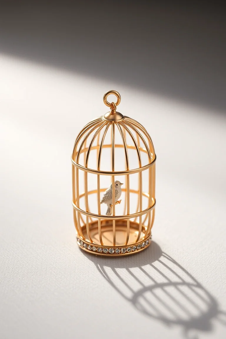 14K 1.5MM BIRD CAGE