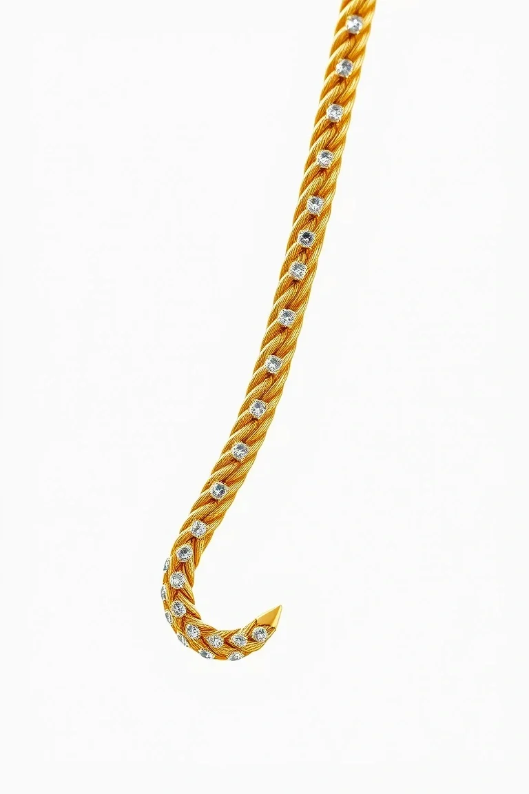 14K 1.5mm Diamond Cut Rope 22 In.
