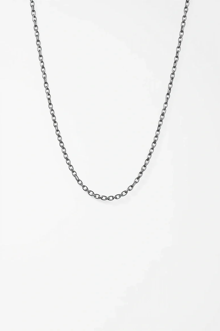 14K 1.5mm White Gold Spiga 20 In.