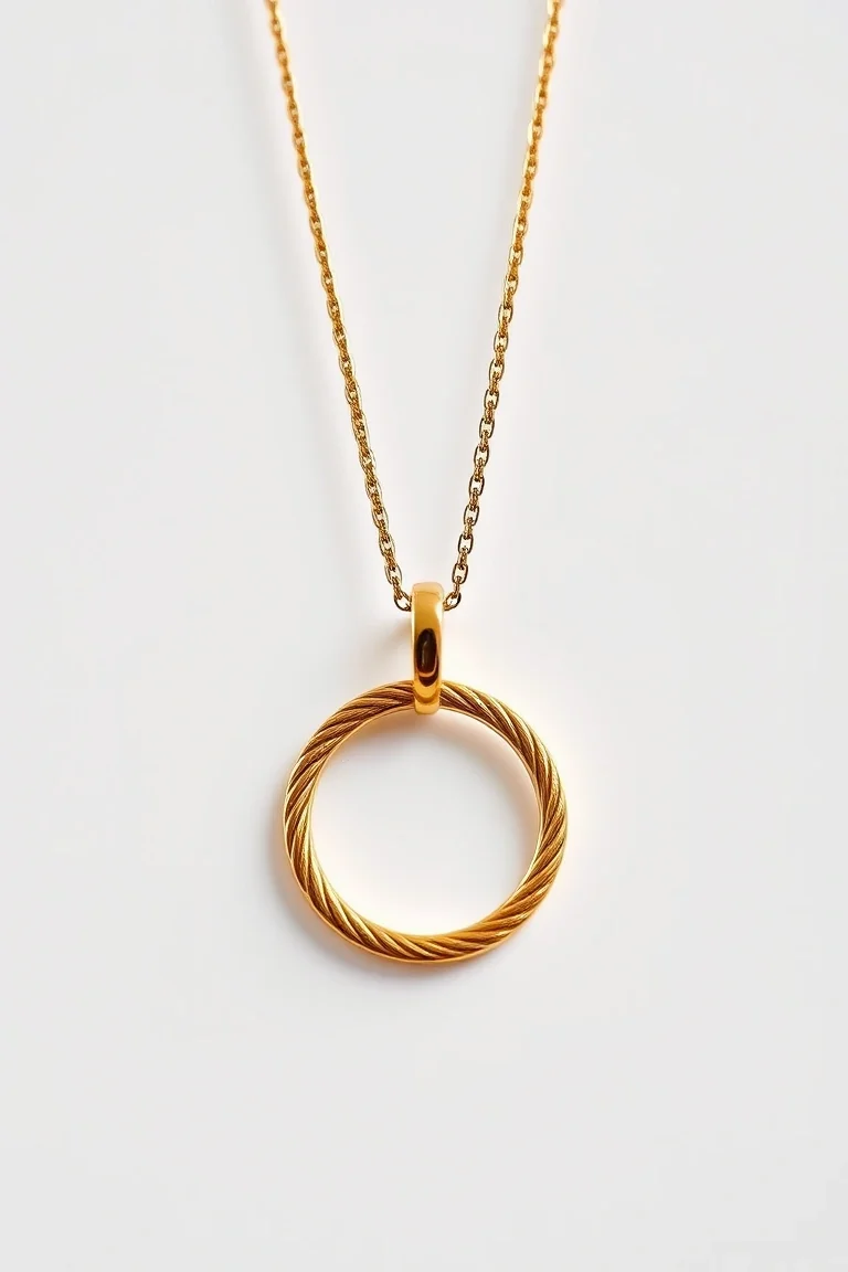 14K 1mm Cable Chain 16 In.