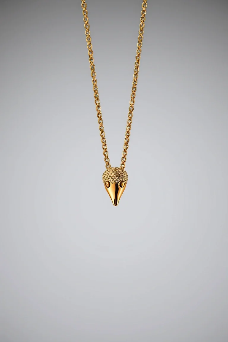 14K 1mm Snake Chain 7 In.