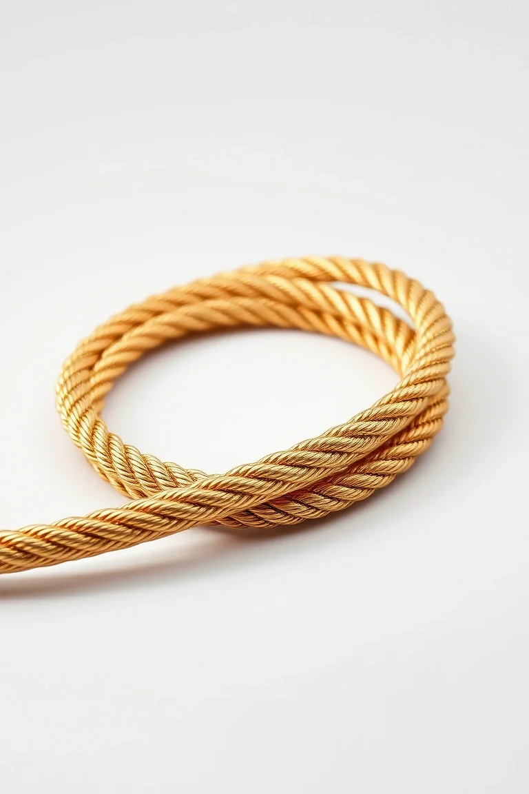 14K 2.25mm Solid Rope 20 In.