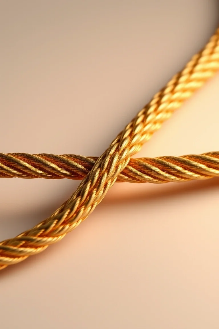 14K 2.25mm Solid Rope 7 In.