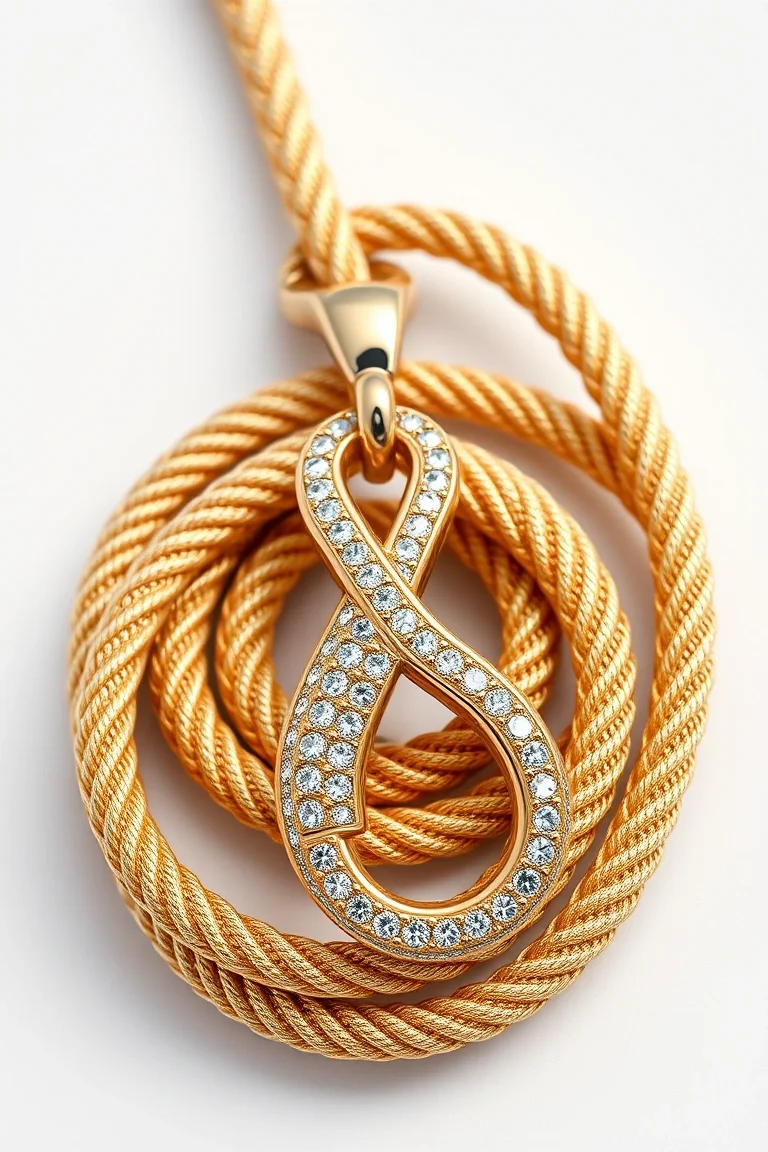 14K 2.5mm Diamond Cut Rope With Lobster 20 In.