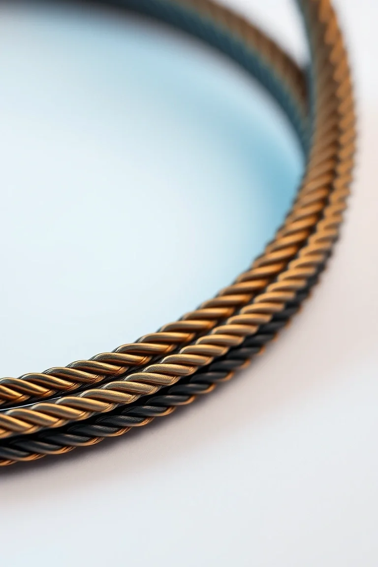 14K 2.5mm Milano Rope 8 In.