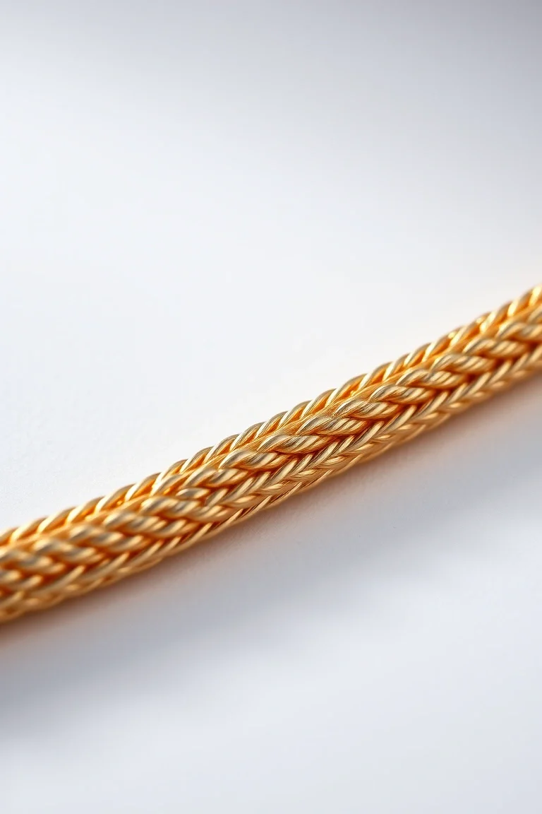 14K 2.5mm Solid Rope 18 In.