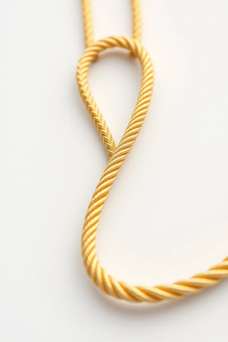 14K 2.5mm Solid Rope 7 In.