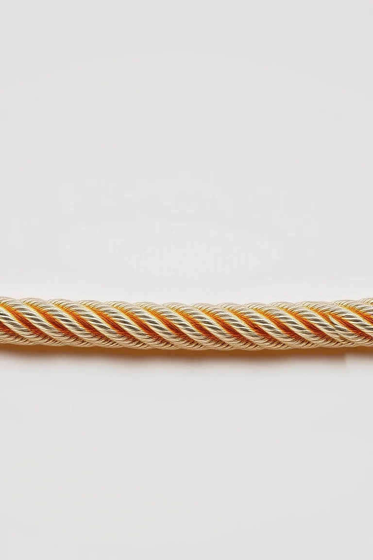 14K 2.75mm Diamond Cut Rope 18 In.