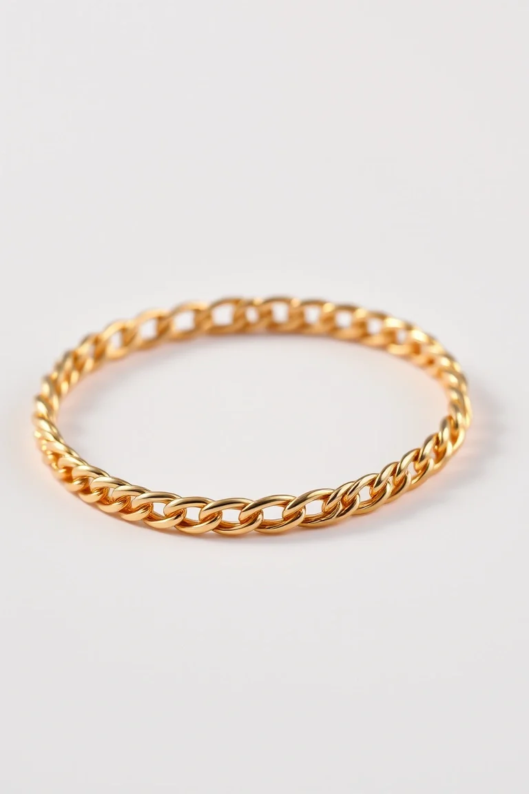 14K 2mm Figaro 8 In.