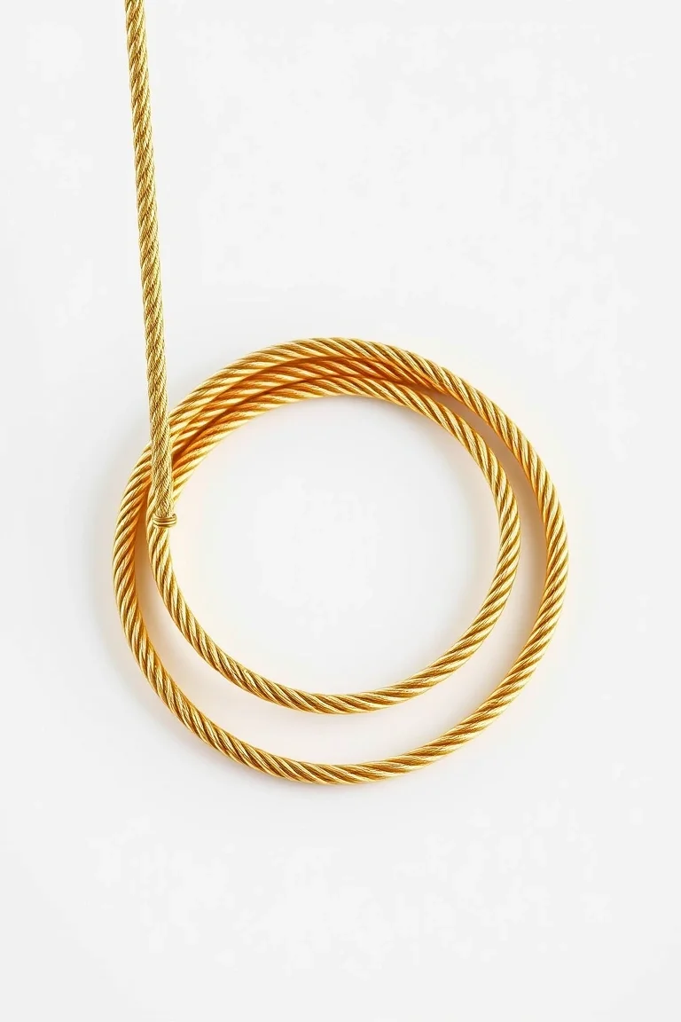 14K 2mm Milano Rope 8 In.