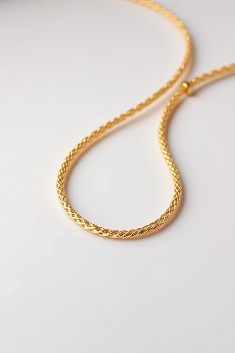 14K 2mm Solid Rope 7 In.