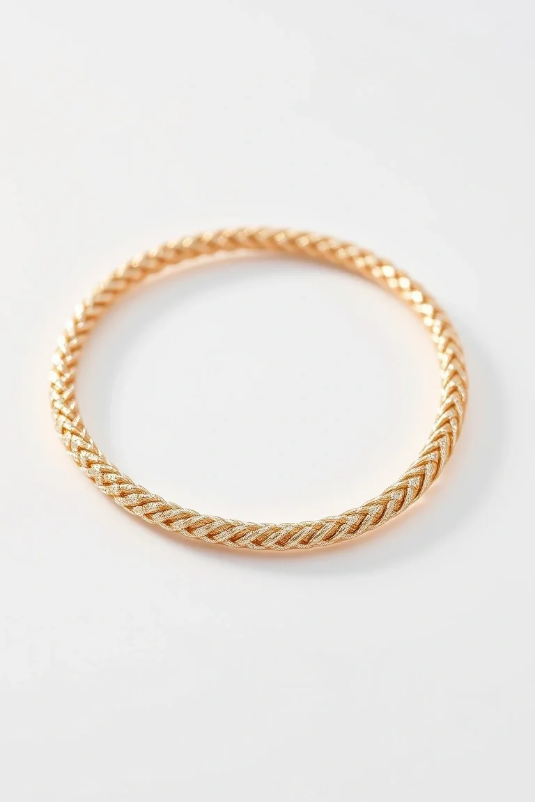 14K 3.5mm Diamond Cut Rope 7 In.