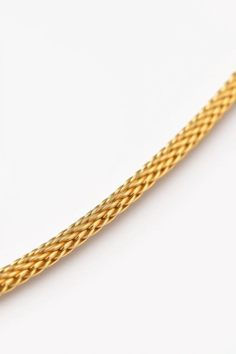 14K 3mm Milano Rope 7 In.