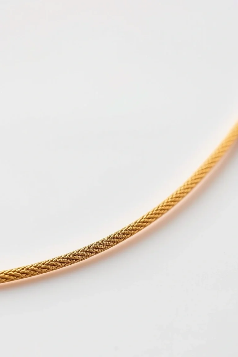 14K 3mm Milano Rope 8 In.