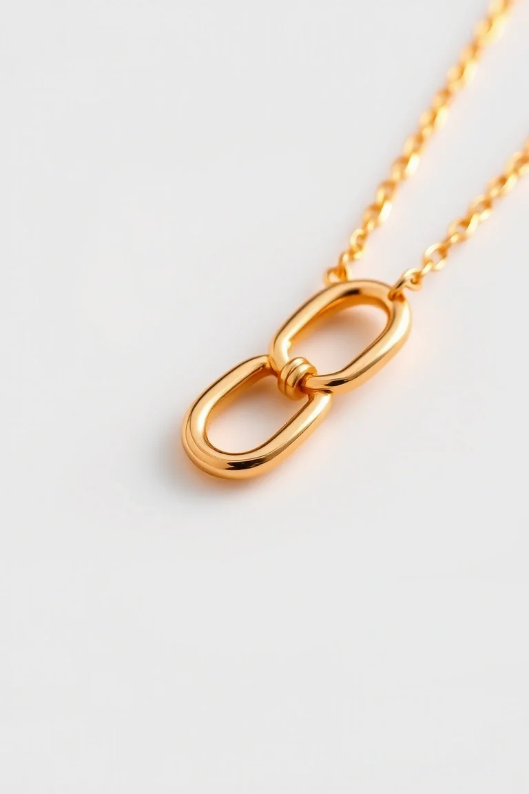 14K 4.5mm Long Link Double Hand Made Flat 8 In.