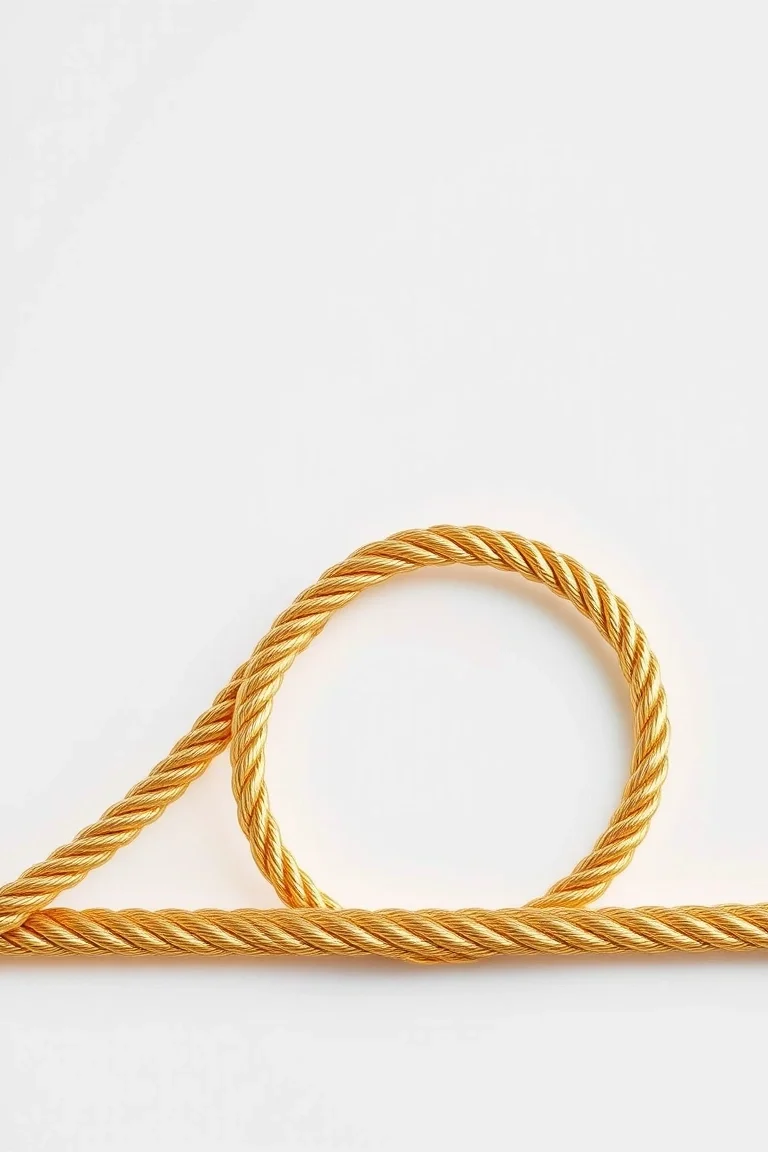 14K 4mm Solid Rope 7 In.