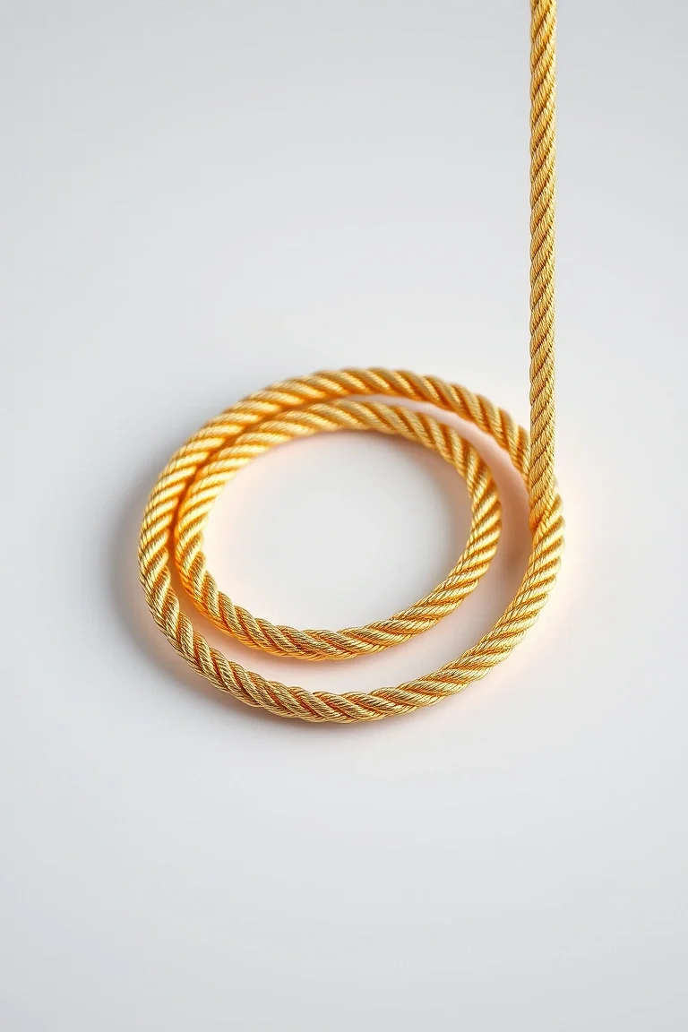 14K 4mm Supreme Value Rope 7 In.