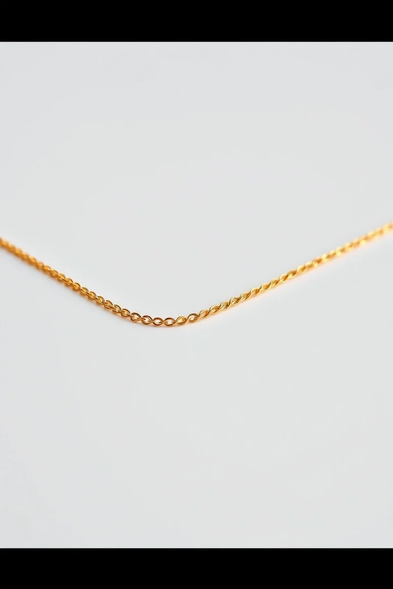 14K 5.5mm Double Handmade Flat Chain 7 In.