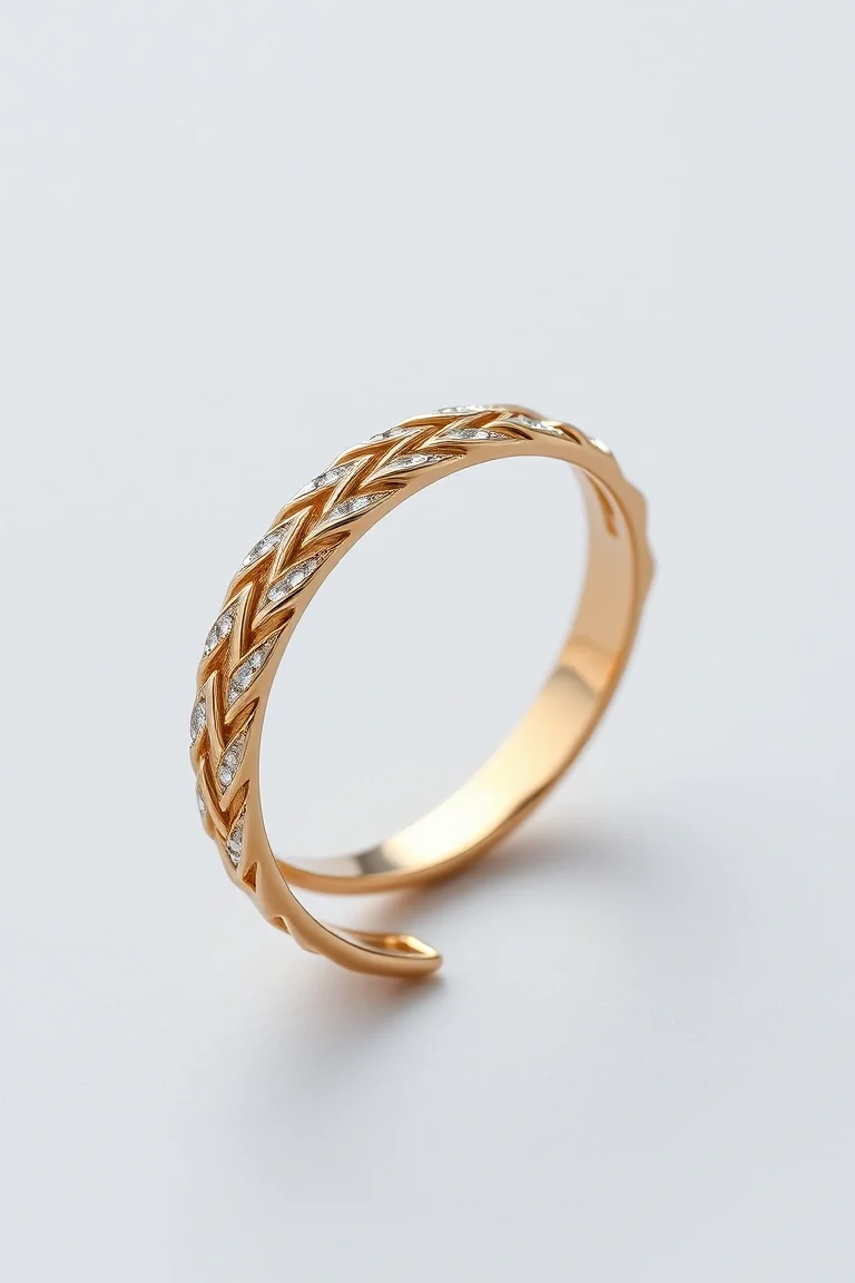 14K 5.5mm Silky Herringbone 8 In.