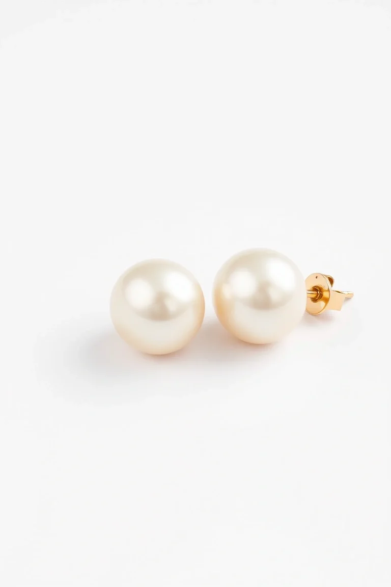 14K 5mm Cultured Pearl Earrings