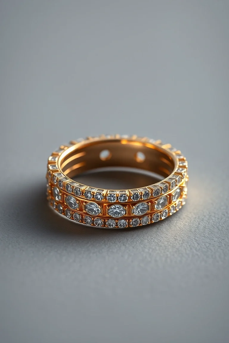 14K 5mm Light Weight Omega 8 In.