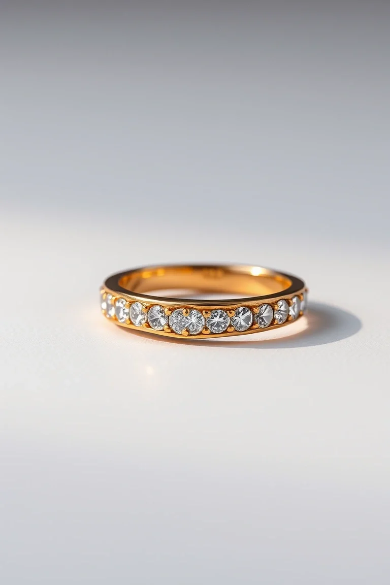 14K 6mm Flat Omega 18 In.