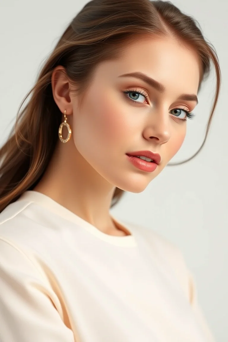 14K 6mm Light Weight Omega 8 In.