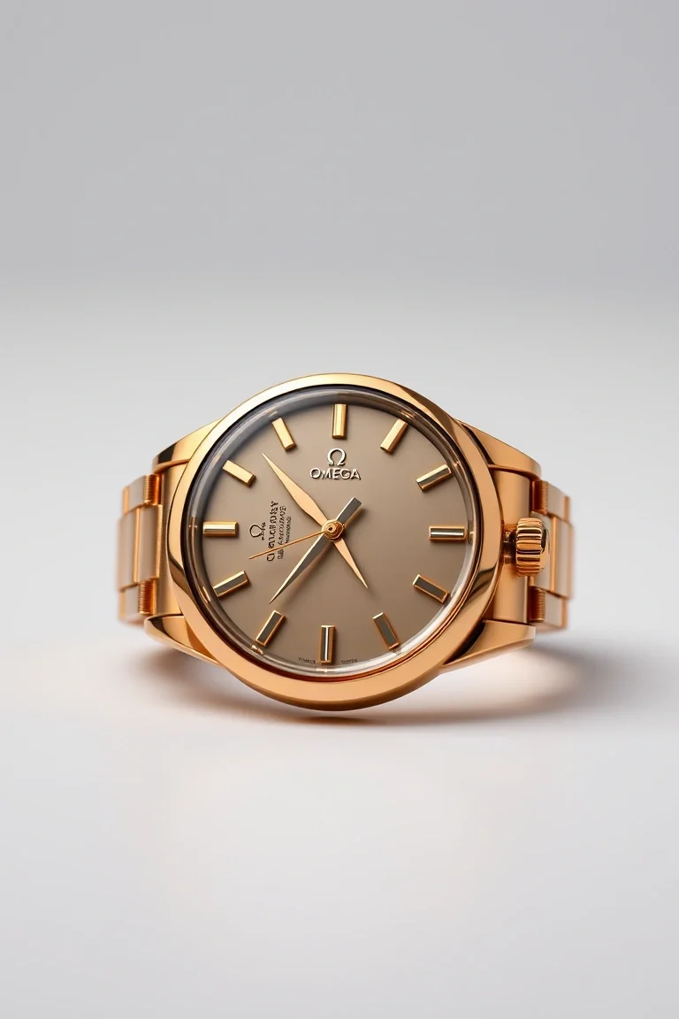 14K 8mm Domed Omega 7 In.