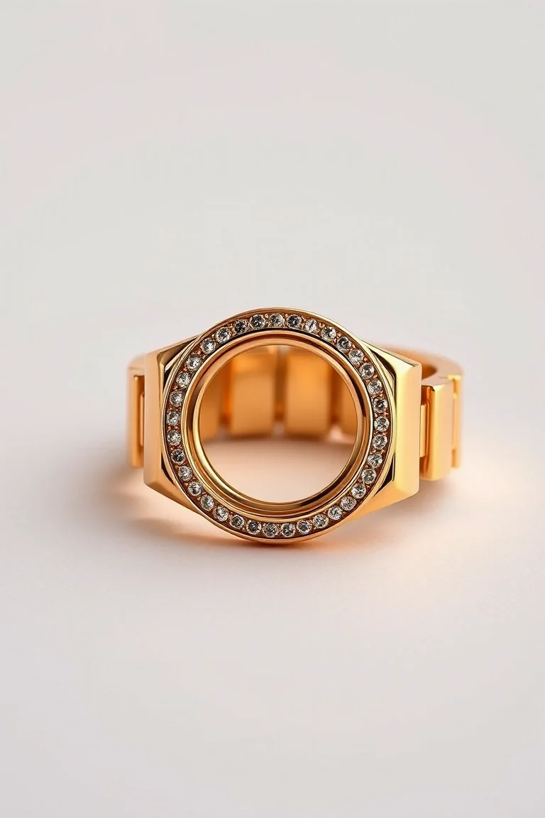 14K 8mm Light Weight Omega 7 In.