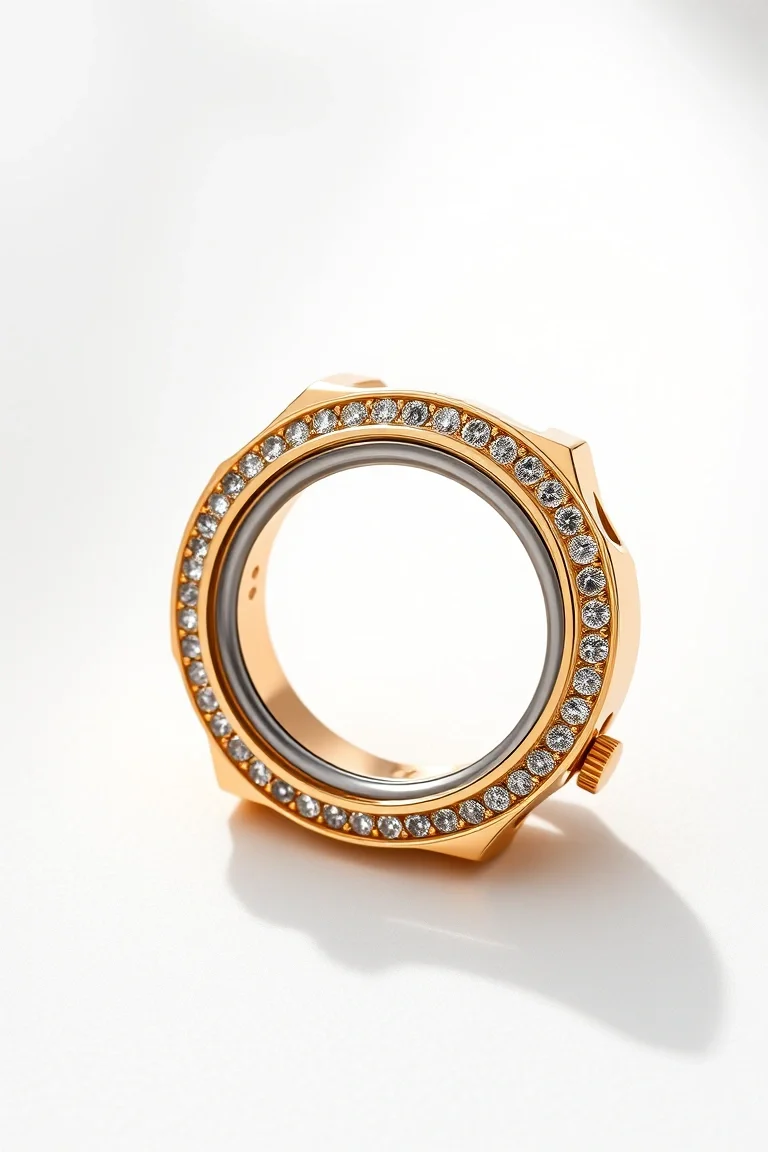 14K 8mm Light Weight Omega 8 In.