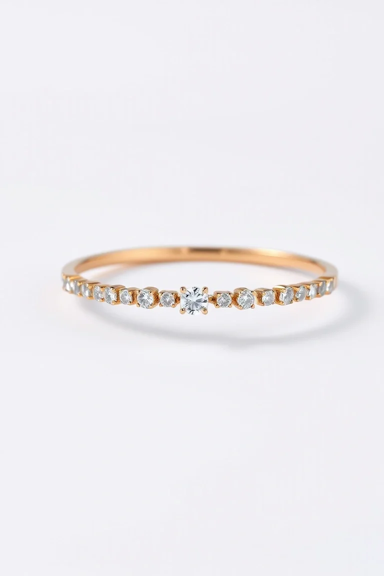 14K Add-a-diamond Bracelet