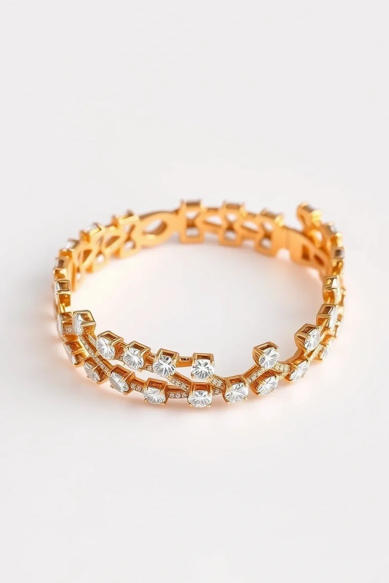 14K Add-a-diamond Bracelet