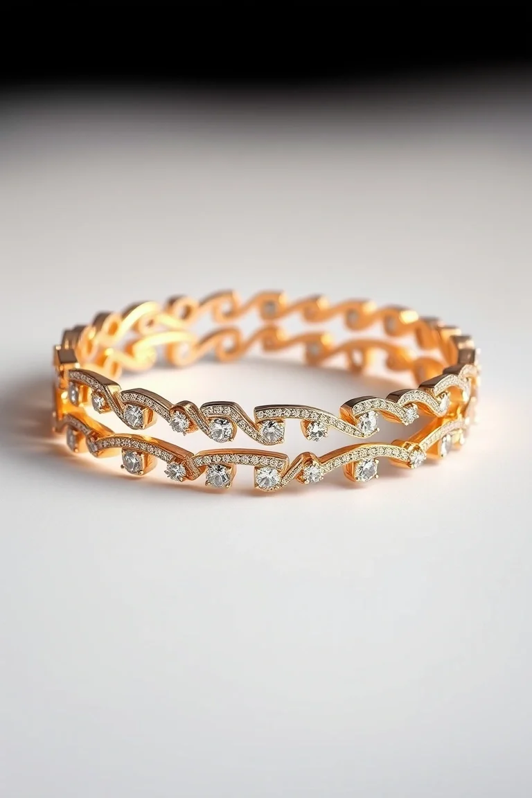 14K Add-a-diamond Bracelet A Quality