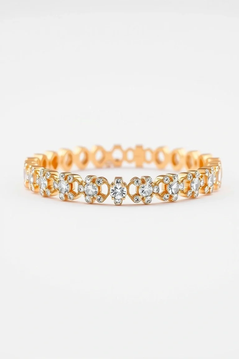14K Add-a-diamond Tennis Bracelet