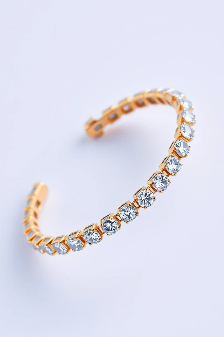 14K Add-a-diamond Tennis Bracelet