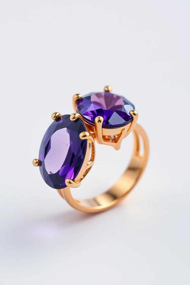 14K Amethyst Ring