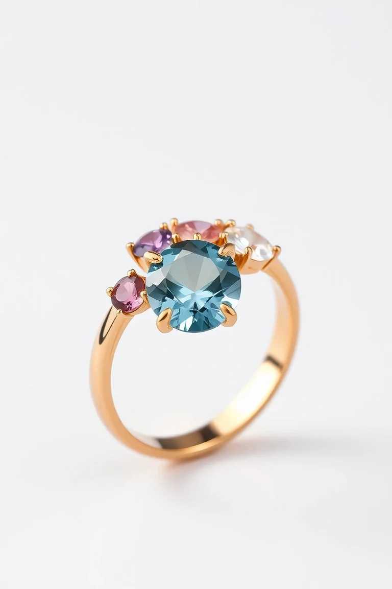 14K August Ring