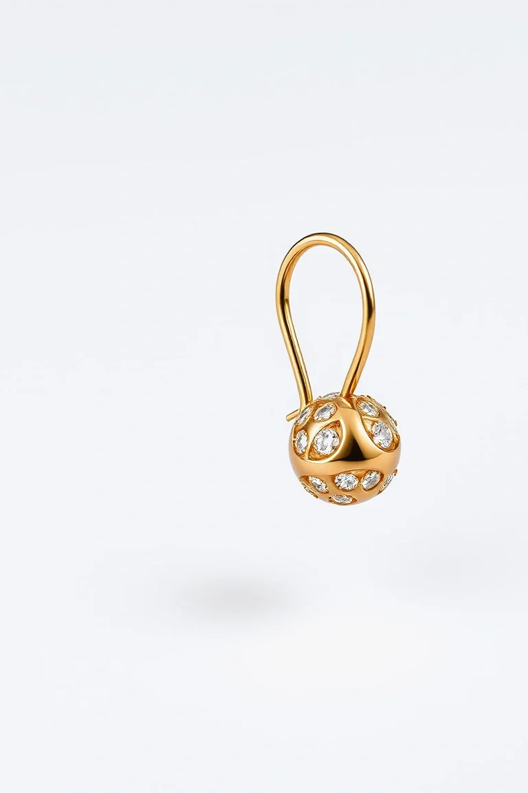 14K Ball Earring Hangers